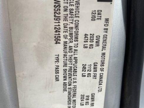 Used 2001 Buick Century Custom w/ Premium Pkg image 19