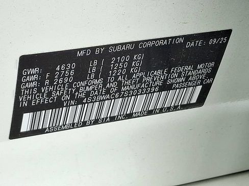 Certified 2025 Subaru Legacy Premium w/ Popular Package #1A AWD/4WD image 27