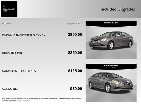 Used 2014 Hyundai Sonata GLS w/ Popular Equipment Group 2 FWD image 10