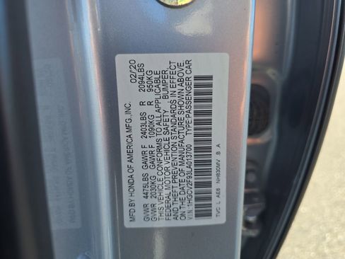 Used 2020 Honda Accord Touring image 31