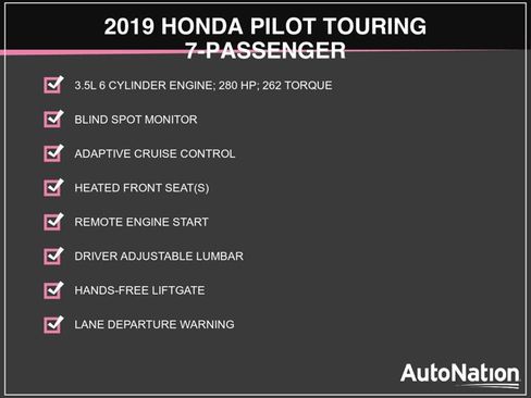 Used 2019 Honda Pilot Touring image 3