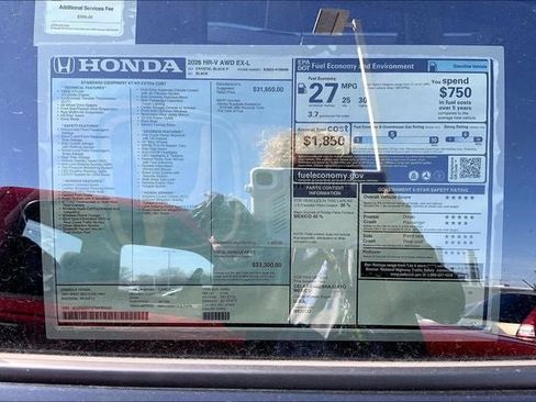 New 2026 Honda HR-V EX-L image 19