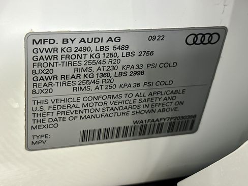 Used 2023 Audi Q5 2.0T Prestige w/ Prestige Package AWD/4WD image 27