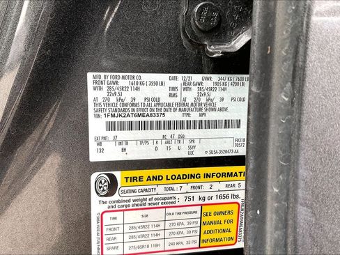 Used 2021 Ford Expedition Max Limited image 27