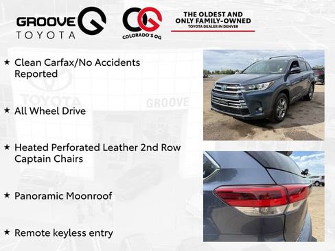 Used 2018 Toyota Highlander Limited Platinum AWD/4WD image 4