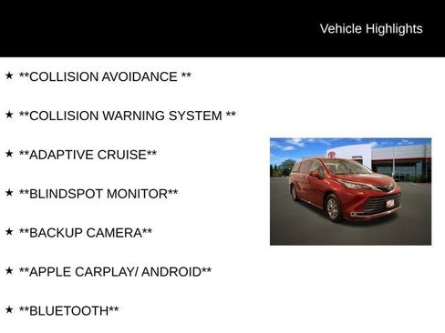 Used 2023 Toyota Sienna XLE image 2