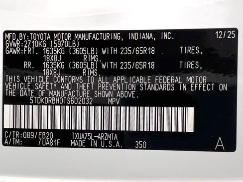 Used 2026 Toyota Highlander XLE image 23