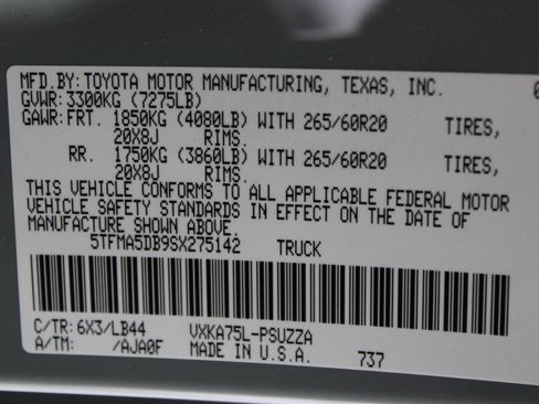 Used 2025 Toyota Tundra 1794 Edition AWD/4WD image 43