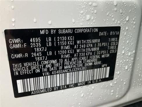 Used 2018 Subaru Outback 2.5i Limited image 29