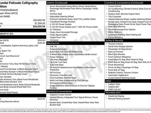 Used 2025 Hyundai Palisade Calligraphy image 44