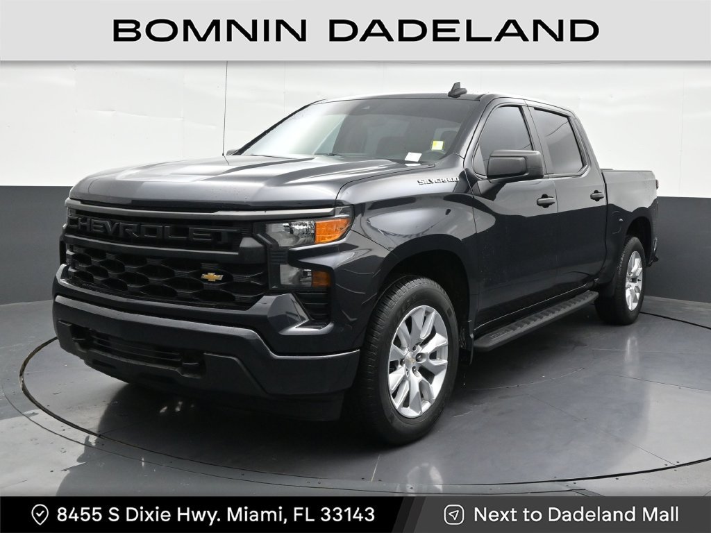 Used 2022 Chevrolet Silverado 1500 Custom RWD image 1