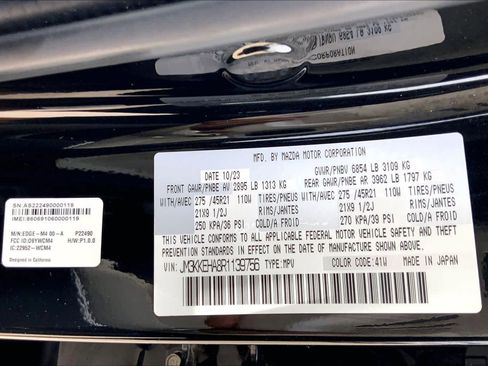 Used 2024 MAZDA CX-90 Plug-In Hybrid w/ Premium Plus AWD/4WD image 34