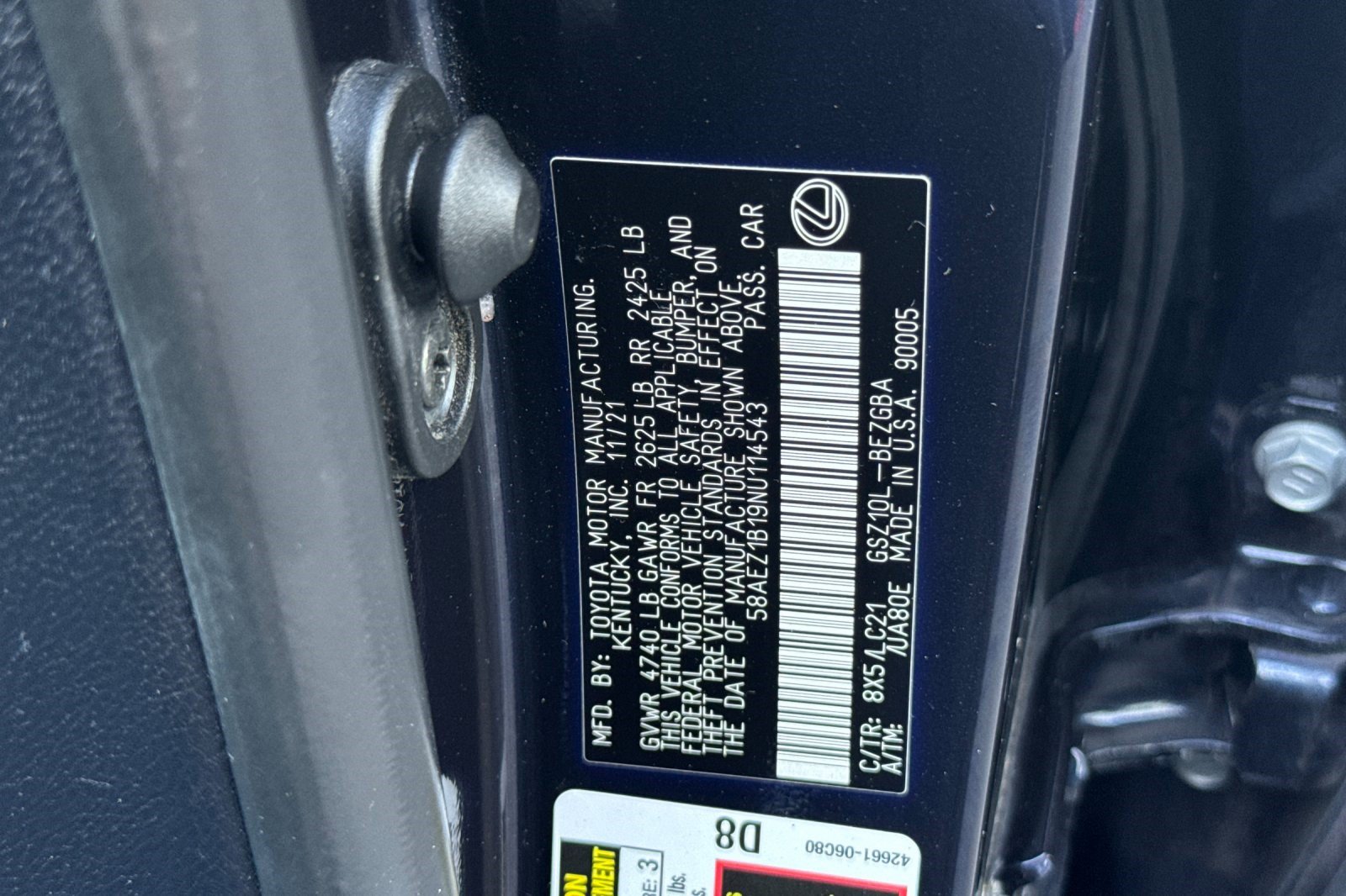 Used 2022 Lexus ES 350 w/ Accessory Package FWD image 28