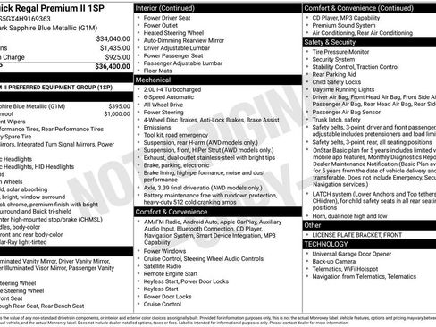 Used 2017 Buick Regal Premium image 10