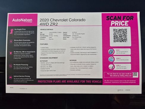 Used 2020 Chevrolet Colorado ZR2 AWD/4WD image 22