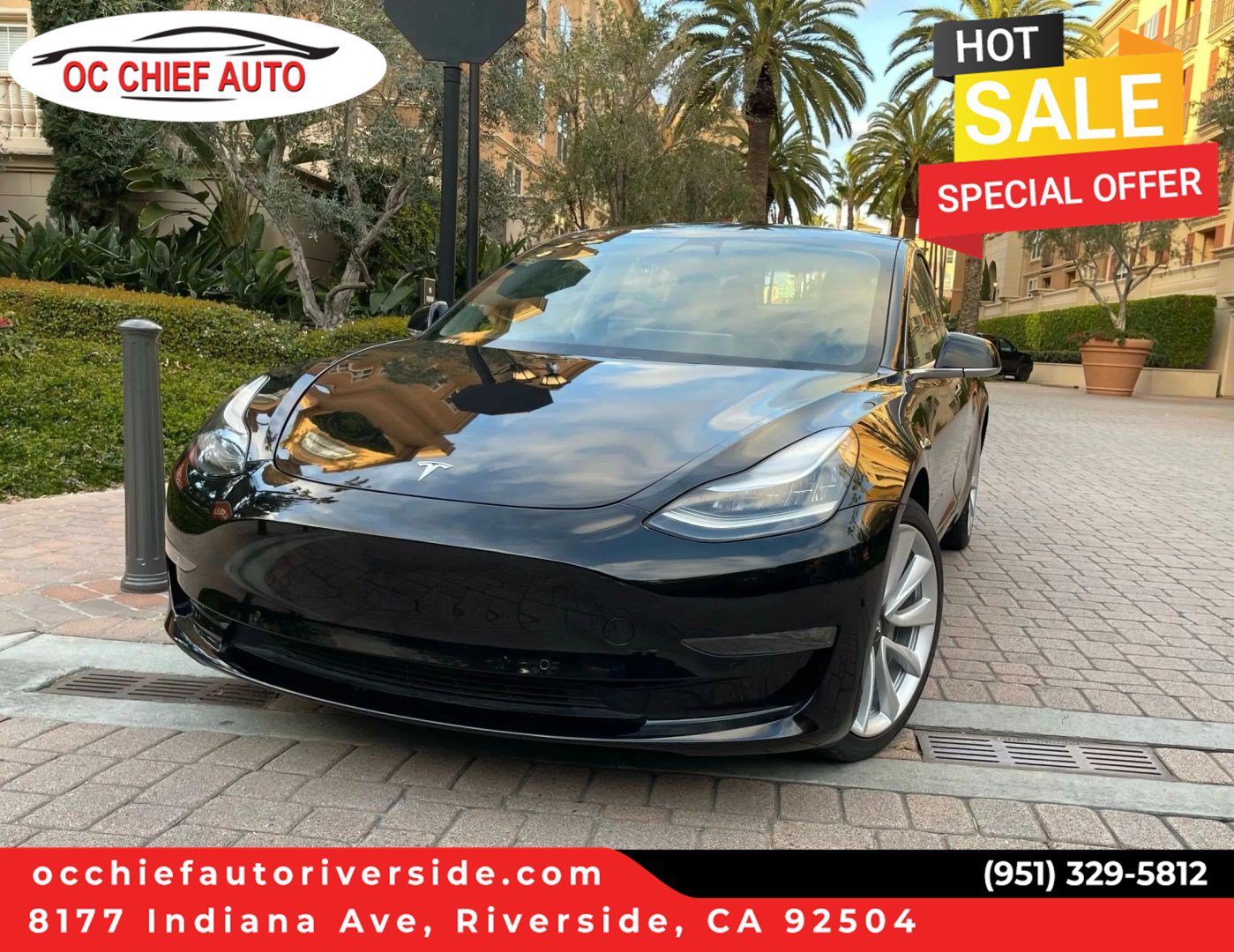 Used 2018 Tesla Model 3 Mid Range RWD image 1