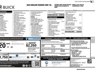 Used 2022 Buick Enclave Essence w/ Experience Buick Package video 3