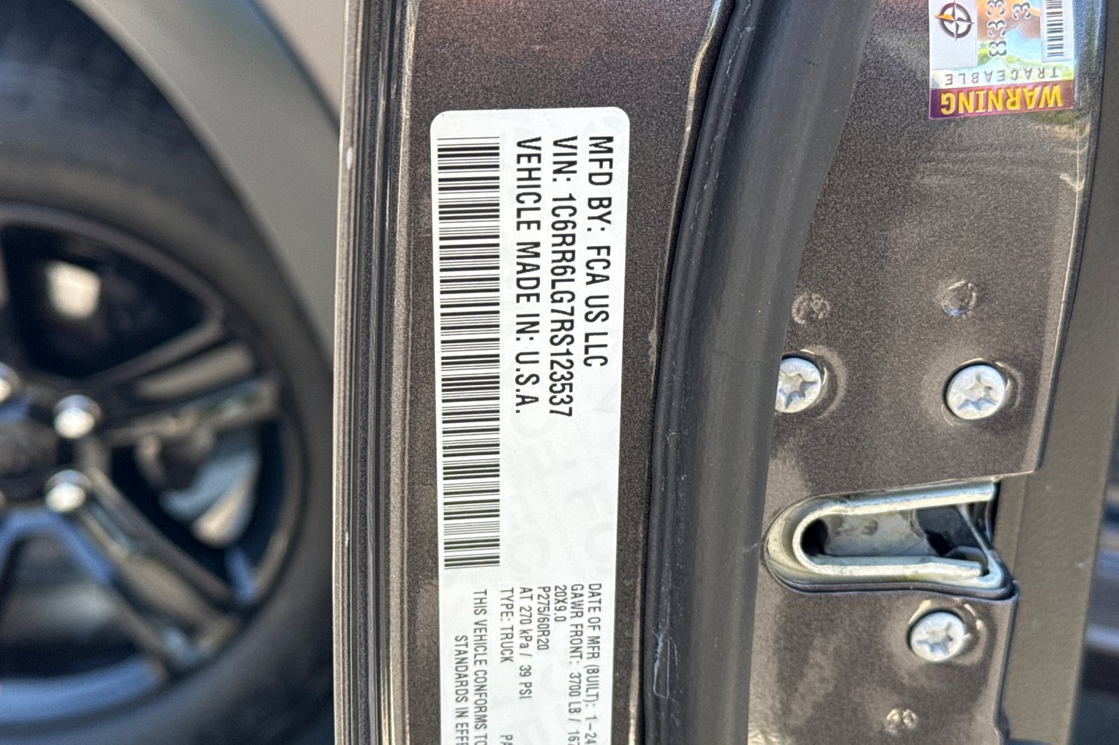 Used 2024 RAM 1500 Warlock RWD image 38