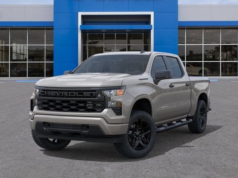 New 2026 Chevrolet Silverado 1500 Custom w/ Turbomax Blackout Package AWD/4WD image 7