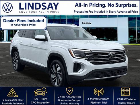Certified 2025 Volkswagen Atlas SEL AWD/4WD image 1