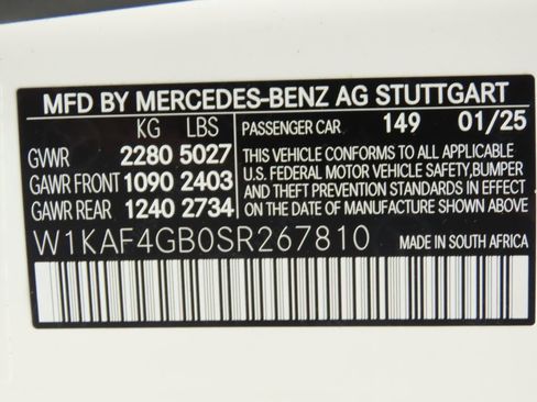 Certified 2025 Mercedes-Benz C 300 Sedan image 32