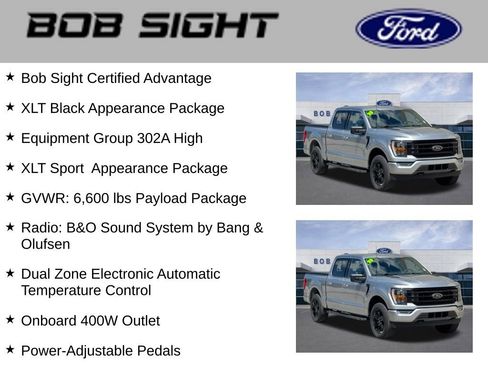 Used 2023 Ford F150 XLT w/ Equipment Group 302A High AWD/4WD image 3