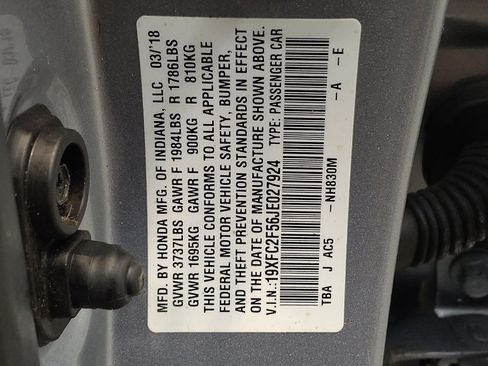 Used 2018 Honda Civic LX image 33