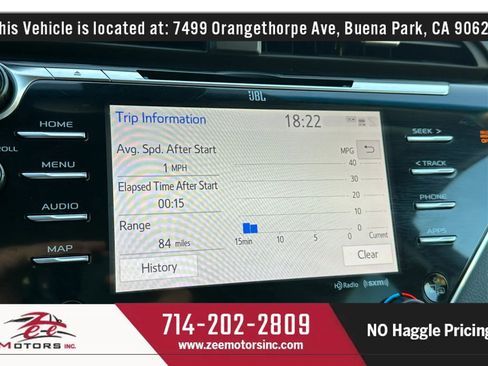 Used 2018 Toyota Camry XLE w/ Driver Assist Package image 34