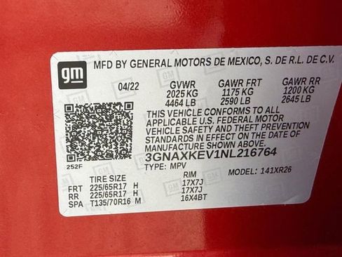 Certified 2022 Chevrolet Equinox LT image 24