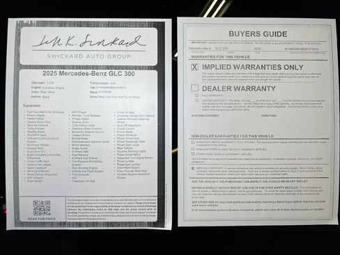 Certified 2025 Mercedes-Benz GLC 300 GLC 300 image 43