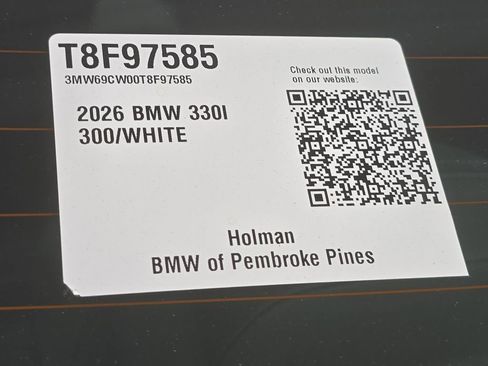 Used 2026 BMW 330i Sedan w/ Convenience Package RWD image 31
