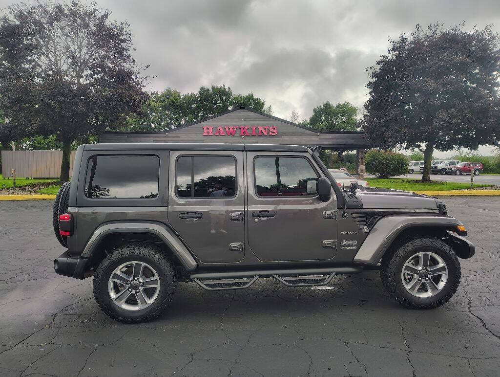 Used 2021 Jeep Wrangler Unlimited Sahara AWD/4WD image 7