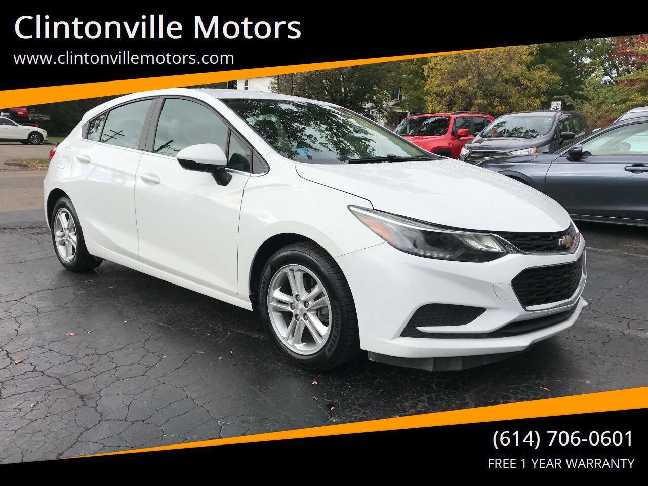 Used 2017 Chevrolet Cruze LT FWD image 1