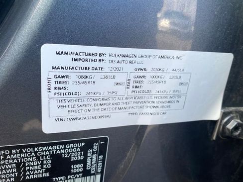 Used 2022 Volkswagen Passat 2.0T image 24