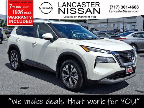Certified 2023 Nissan Rogue SV w/ SV Premium B Package AWD/4WD image 1