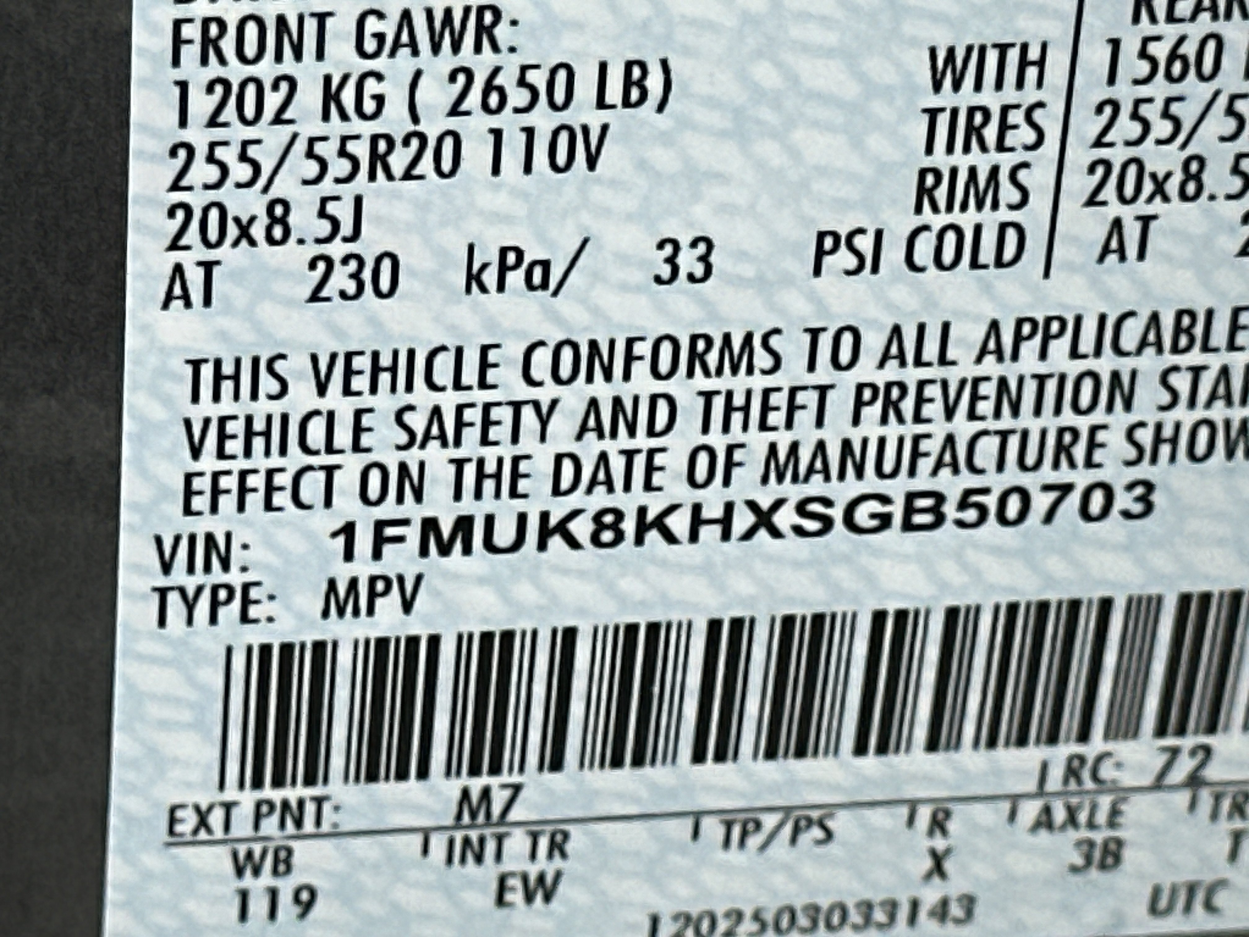 Used 2025 Ford Explorer ST-Line AWD/4WD image 33