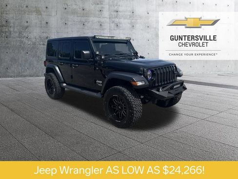 Used 2020 Jeep Wrangler Unlimited Sport S AWD/4WD image 1