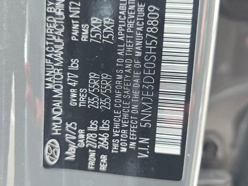 Used 2025 Hyundai Tucson Limited FWD image 24