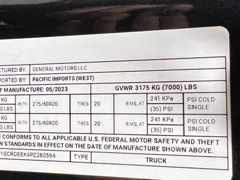 Used 2023 Chevrolet Silverado 1500 RST w/ Protection Package AWD/4WD image 58