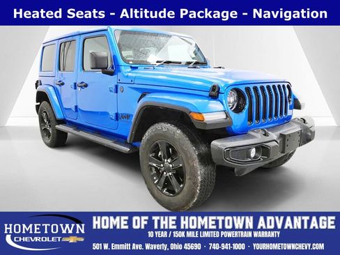 Used 2023 Jeep Wrangler Unlimited Sahara AWD/4WD image 1