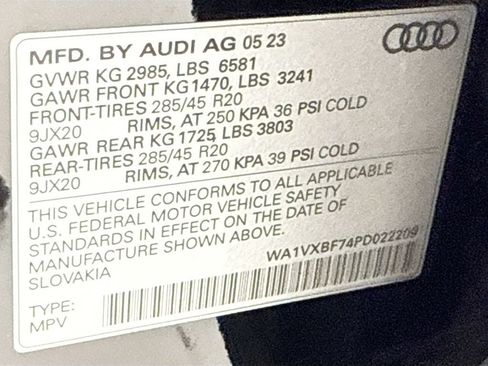 Certified 2023 Audi Q7 3.0T Prestige AWD/4WD image 35