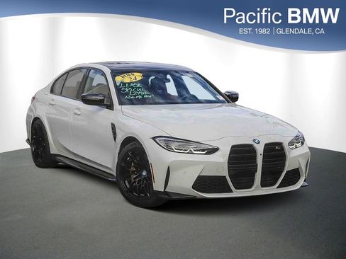 Used 2024 BMW M3 Competition w/ Executive Package RWD image 1