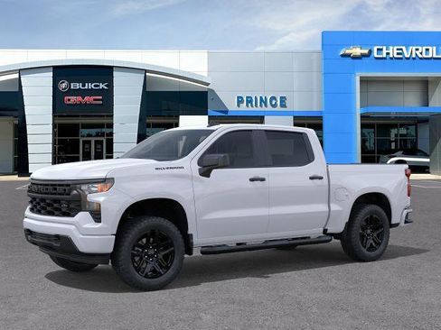 New 2026 Chevrolet Silverado 1500 Custom w/ Turbomax Blackout Package RWD image 32