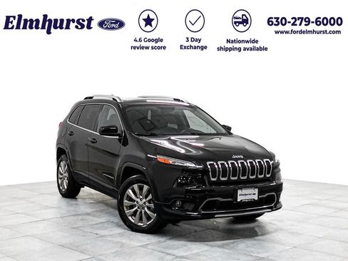 Used 2017 Jeep Cherokee Overland AWD/4WD image 1