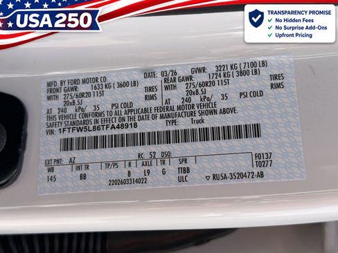 New 2026 Ford F150 Lariat w/ Equipment Group 502A High AWD/4WD image 25