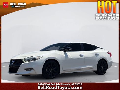 Used 2018 Nissan Maxima SR w/ Midnight Edition FWD image 1