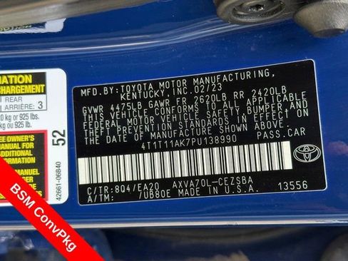 Used 2023 Toyota Camry SE w/ Convenience Package FWD image 25