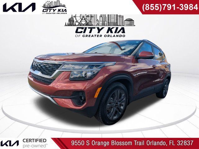 Certified 2023 Kia Seltos S w/ Navigation Package FWD image 1