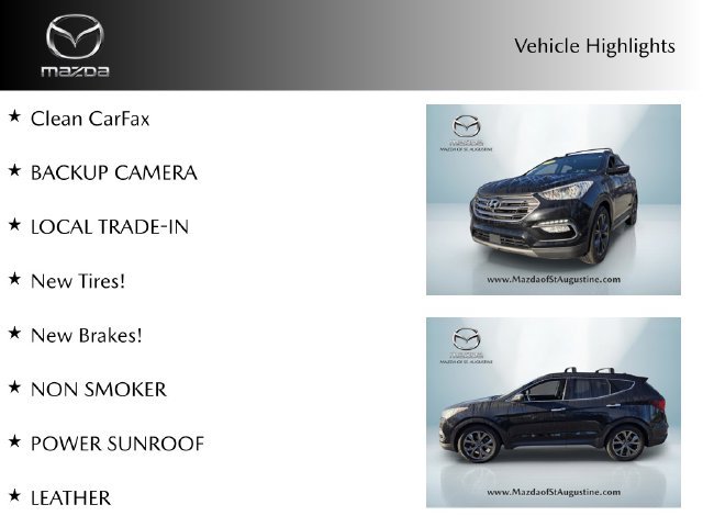 Used 2018 Hyundai Santa Fe Sport w/ 2.0T Ultimate Tech Package 05 FWD image 2