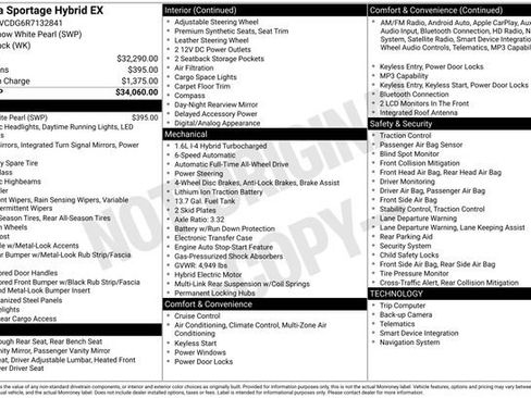Certified 2024 Kia Sportage EX AWD/4WD image 40